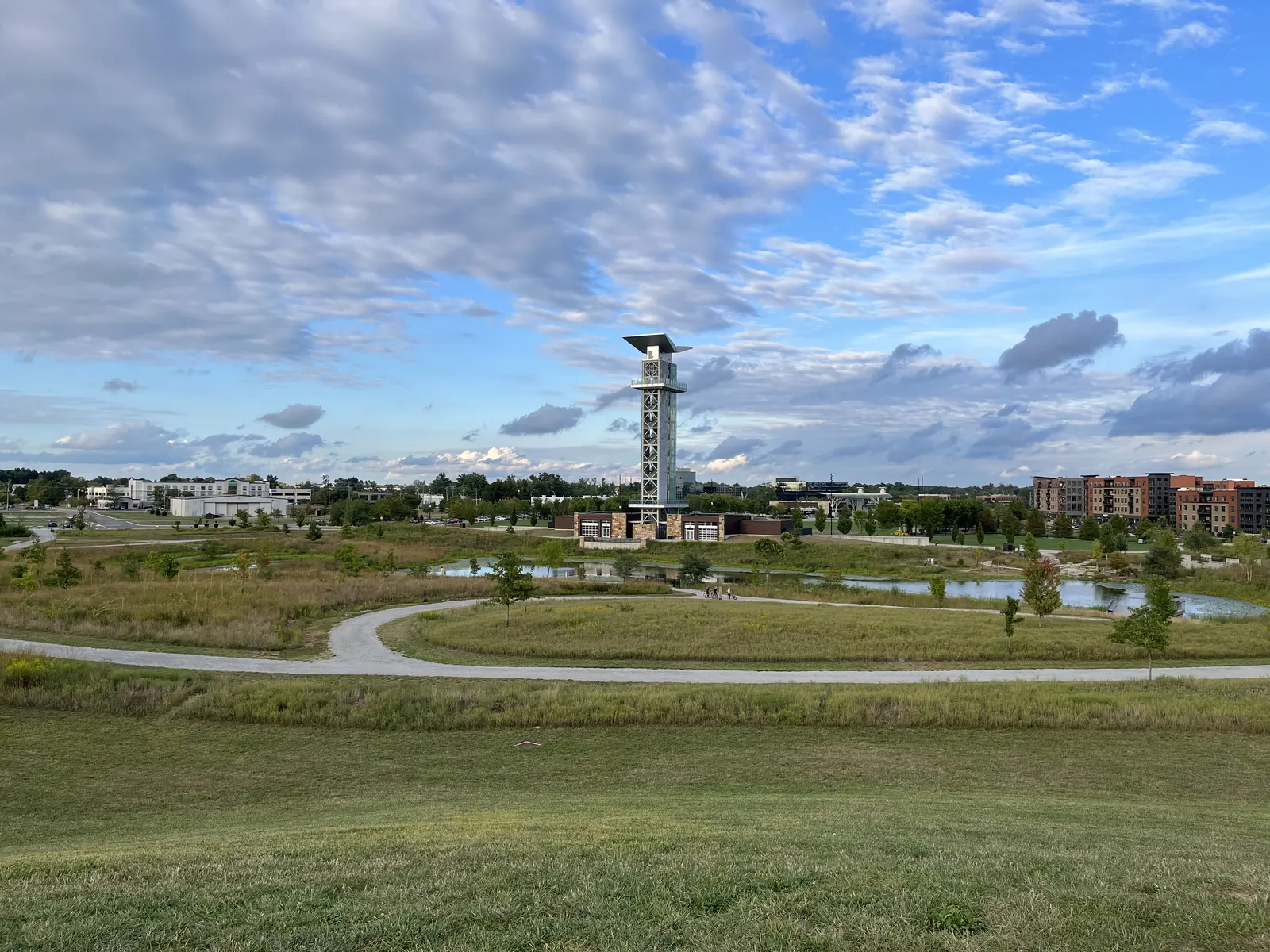 Summit Park and its observation tower in Blue Ash, Ohio